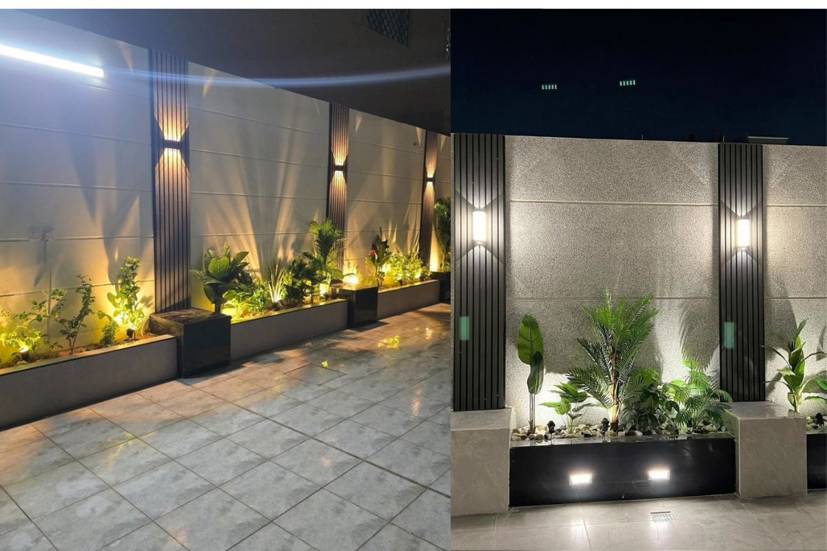 Planterbox_led_lights_installation_cerijolandscaping