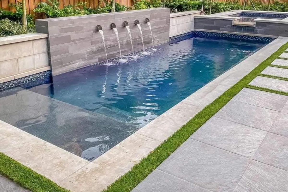 Pool-with-waterfall-cerijolandscaping
