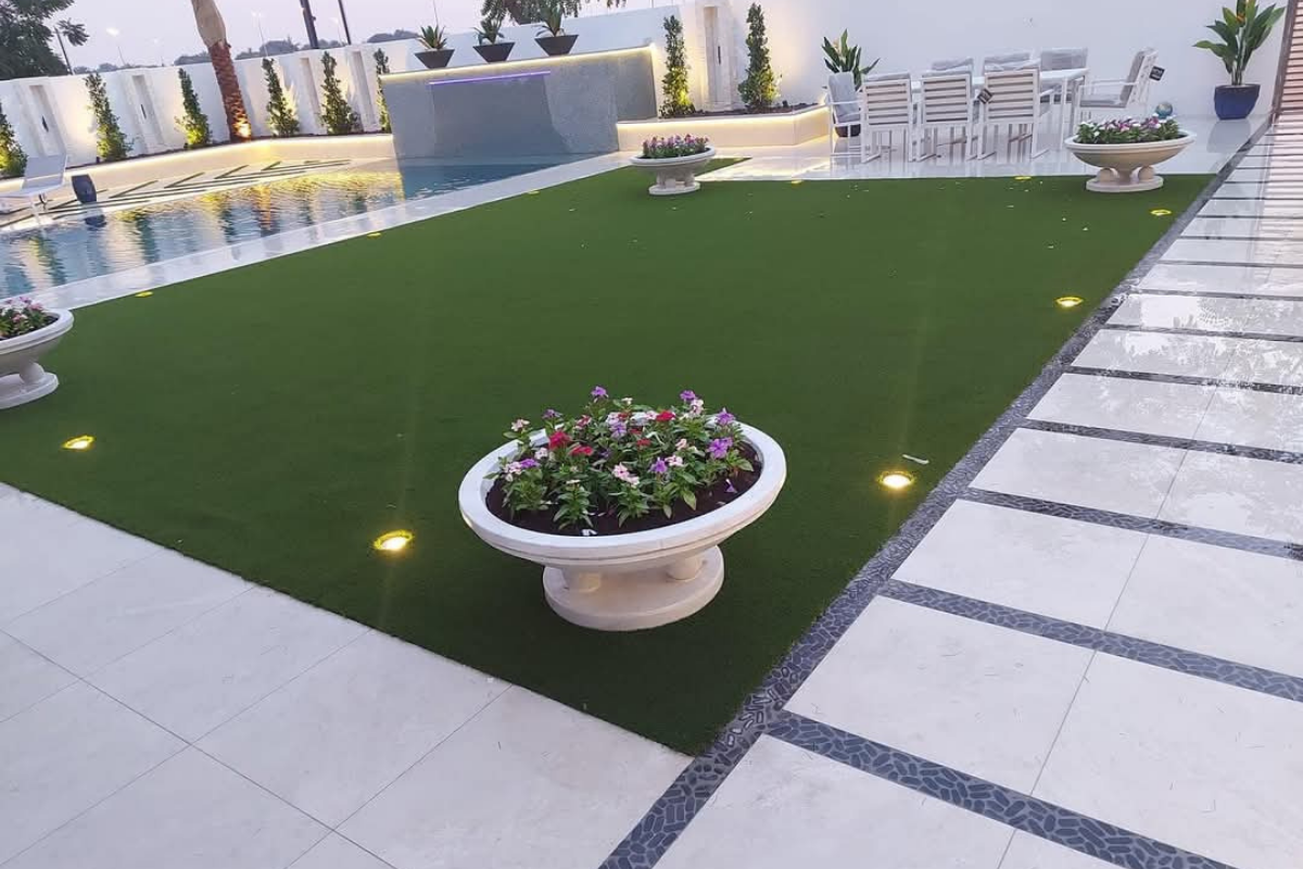 Pool_artificial_grass_pathways_cerijolandscaping